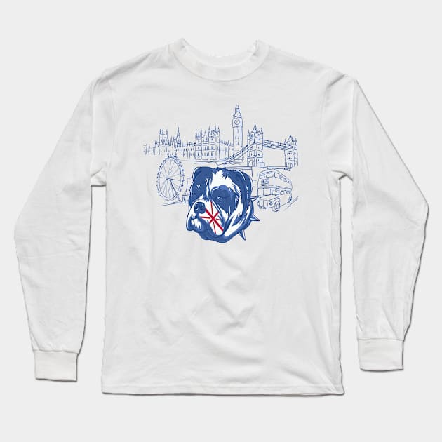 England Long Sleeve T-Shirt by eufritz